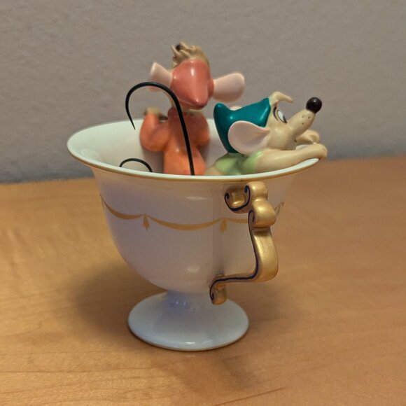 WDCC Gus & Jac "Tea for Two" From Cinderella Retired Signature Collection - Picture 9 of 15